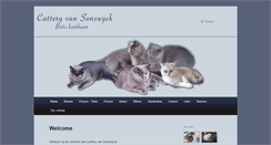 Desktop Screenshot of catteryvansonswyck.nl